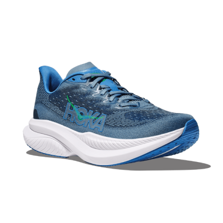 hoka mens mach 6 in downpour