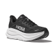 hoka mens bondi 9 in black white