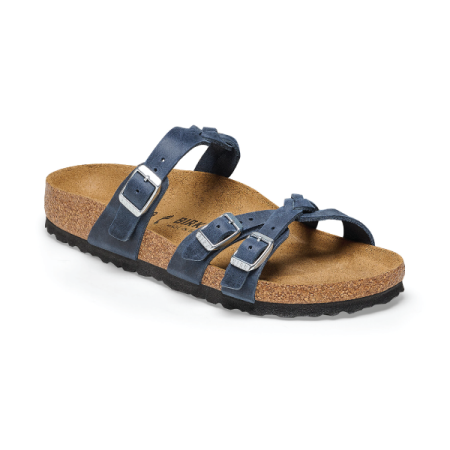 birjenstock franca braid in navy