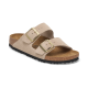 birkenstock arizona suede sandcastle