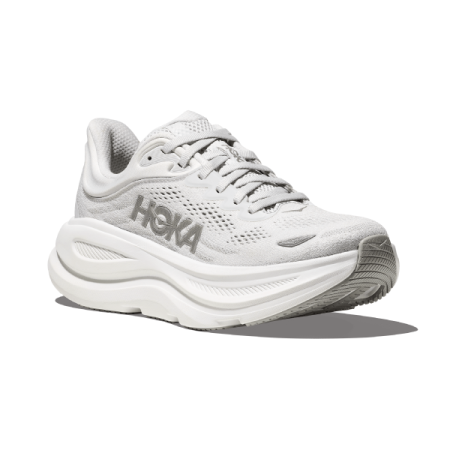 hoka bondi 9 in stardust silver