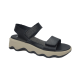 lince wedge sandal in black