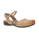dansko rowan in honey distressed