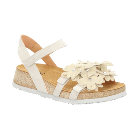 think koak flowers in ivory
