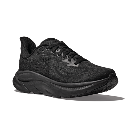 hoka men's clifton 10 in black b lack