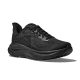hoka men's clifton 10 in black b lack