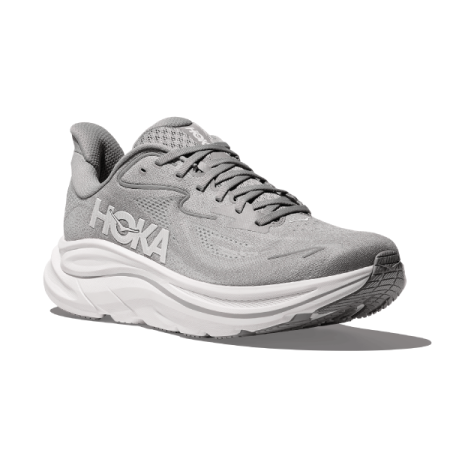 hoka mens clifton 10 in stellar gray