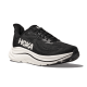 hoka clifton 10 in black white