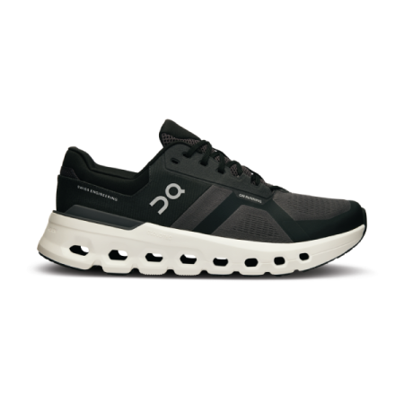 On Cloudrunner wide mens in black