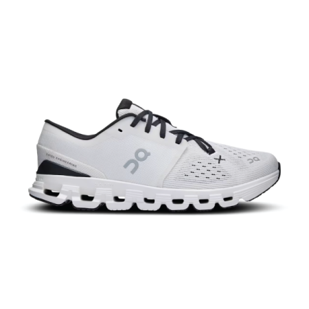 womens on cloud x 4 in cream black