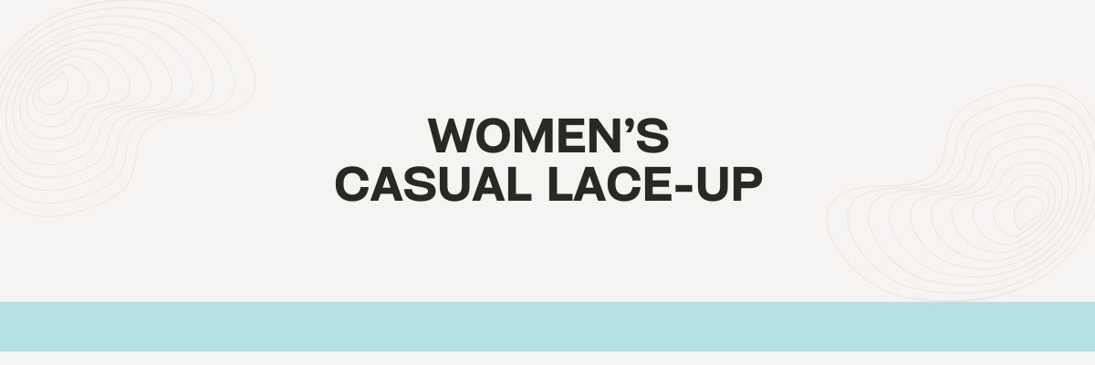 women's casual lace-up