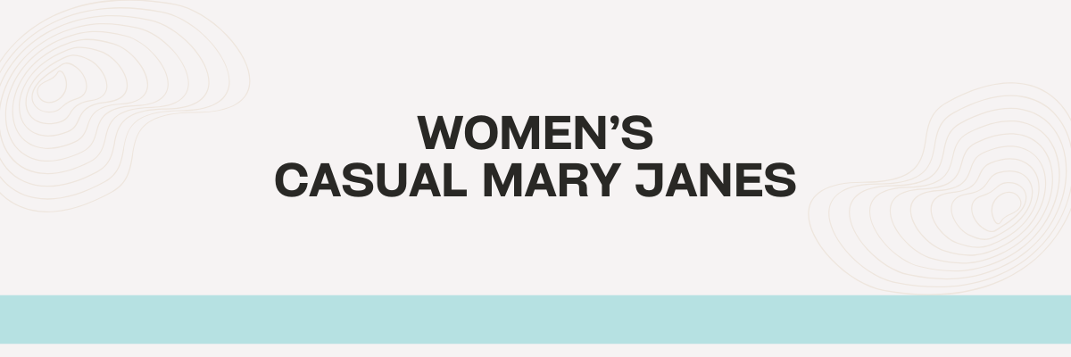 women's casual mary jane