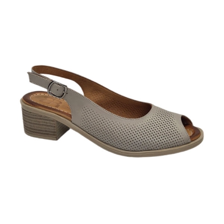eric nurneberg open toe slingback in taupe