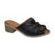 eric nurnberg bow sandal in black
