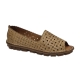 andrea conti womens open toe in tan