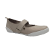 andrea conti mary jane in silver beige