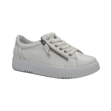 andrea conti zip tie in white