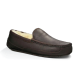men's ascot in dark tea