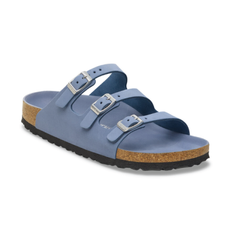 birkenstock florida in stone blue