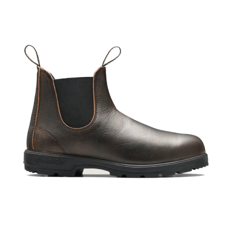 blundstone classic 550 chelsea in vintage brown