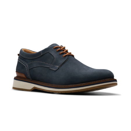 clarks monhahan plain in navy