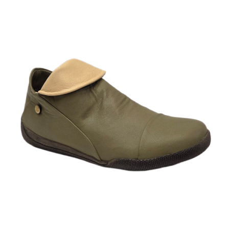 andrea conti bootie in olive