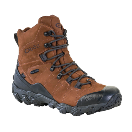 oboz bridger 8 inch in grizzly