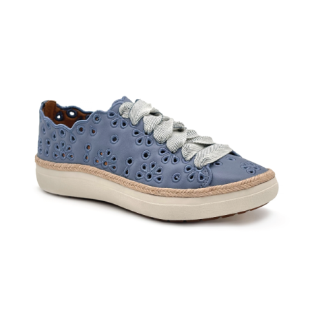 aetrex charlotte in hazy blue