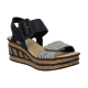 rieker rose 72 in schwarz