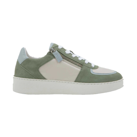 naot newbury in white gray bue