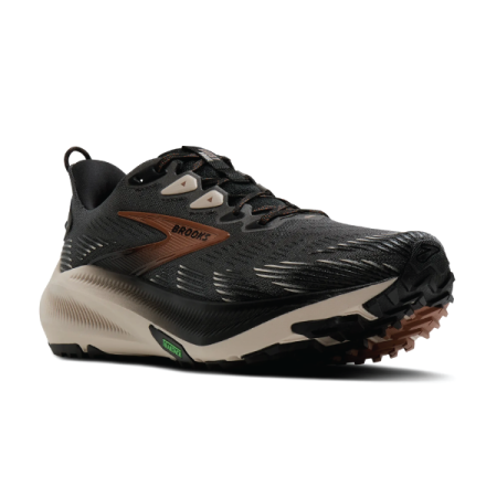 brooks ghost trail in ebony