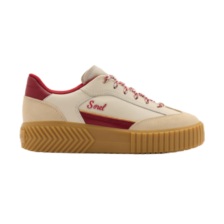 on ave t toe in red