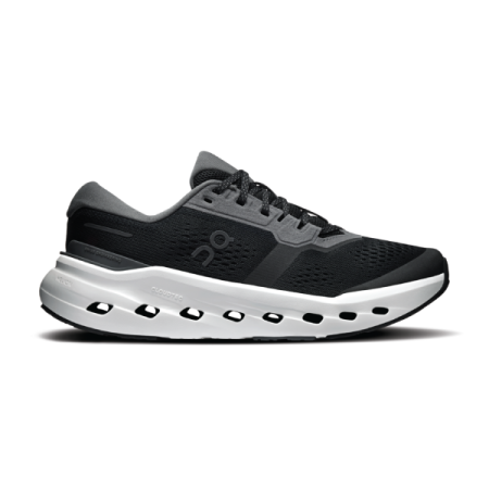 on womens cloudrunner 3 in black white